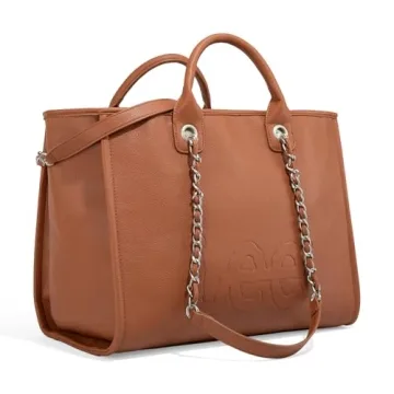 Montana West x Lee Vegan Leather Large Shoulder Tote