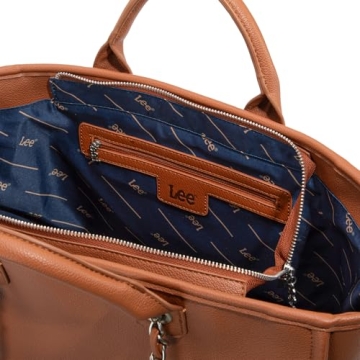 Montana West x Lee Vegan Leather Large Shoulder Tote