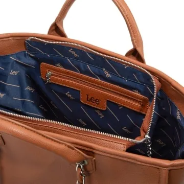 Montana West x Lee Vegan Leather Large Shoulder Tote