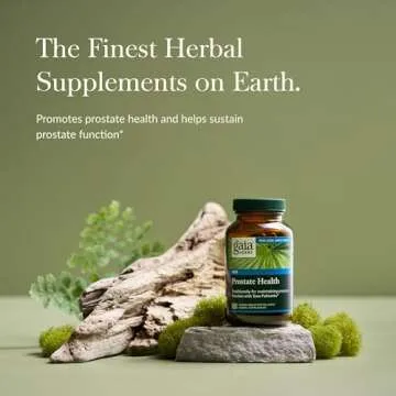 Gaia Herbs Prostate Health Supplement for Men - 120 Vegan Capsules