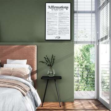 Conissa Taylor Music Lyrics Metal Tin Sign for Home Decor