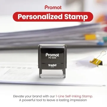 Promot Self Inking Custom Stamp for Office and Home