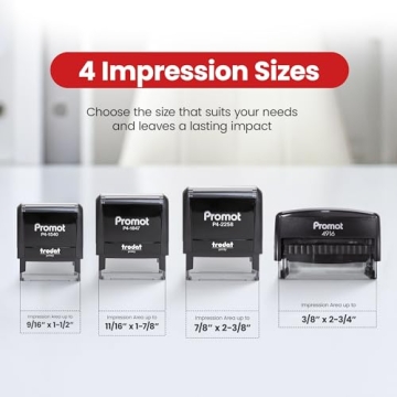Promot Self Inking Custom Stamp for Office and Home