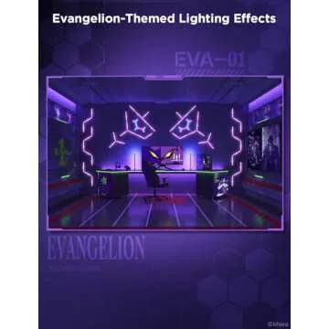 Govee x Evangelion RGBIC Wall Light for Gaming Room