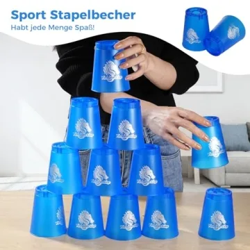 Yeesport Sport Stacking Cups - Fun Challenge Game Set