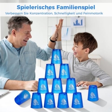 Yeesport Sport Stacking Cups - Fun Challenge Game Set