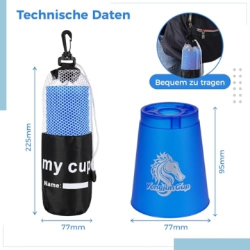 Yeesport Sport Stacking Cups - Fun Challenge Game Set