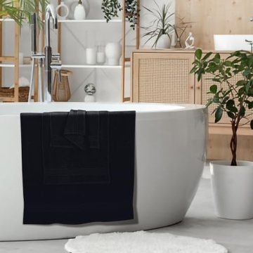 Belizzi Home 6 Pack Cotton Towel Set- Quick Dry & Soft