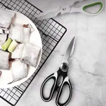 Multipurpose Kitchen Scissors with Sharp Stainless Steel Blades