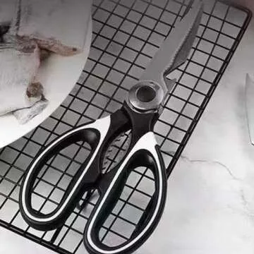 Multipurpose Kitchen Scissors with Sharp Stainless Steel Blades