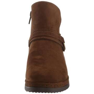 Bella Vita Women's Izzy Boots, Brown Suede, 9 Wide