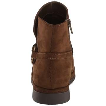 Bella Vita Women's Izzy Boots, Brown Suede, 9 Wide