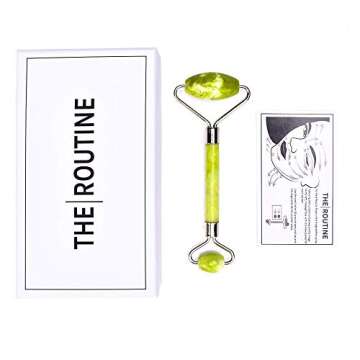 Jade Roller for Face | Anti-Aging Wrinkle | Premium 100% Natural Beauty Facial Skin Massager for Slimming & Firming - The Routine