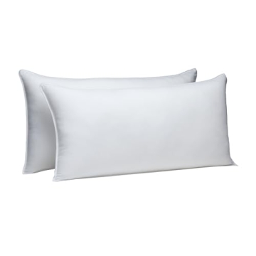 Amazon Basics Down-Alternative King Pillows for Comfort