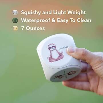 KC Kids Fitness Foam Dice Game - Exercise Dice for Workouts for Kids - Suitable for Yoga Games for C...