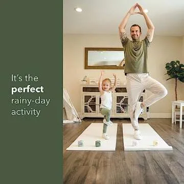 KC Kids Fitness Foam Dice Game - Exercise Dice for Workouts for Kids - Suitable for Yoga Games for Children and Adults - Creative Indoor & Outdoor Movement Foam Die Set for Classroom, Gym, and More