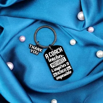 Coach Appreciation Keychain for Sports Coaches