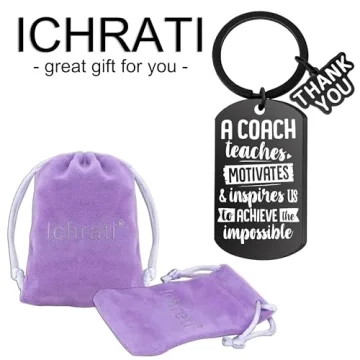 Coach Appreciation Keychain for Sports Coaches