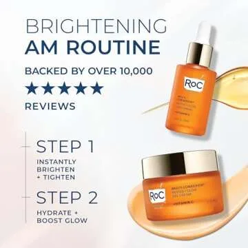 RoC Vitamin C Serum & Cream Bundle for Brighter Skin
