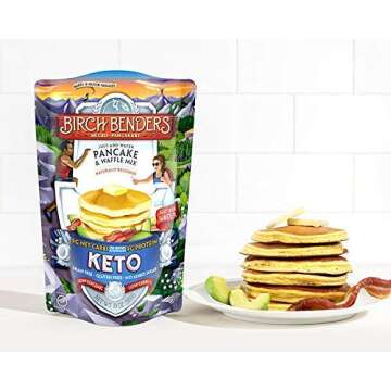 Keto Pancake & Waffle Mix - Low-Carb, Gluten-Free