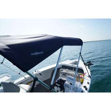 Oceansouth 3 Bow Bimini Top Premium 6ft Length