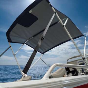 Oceansouth 3 Bow Bimini Top Premium 6ft Length