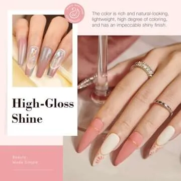 AZUREBEAUTY 31 Pcs Dip Powder Nail Kit 20 Colors Glitter Nude Brown Pink White Gray Dip Powder Liquid Set with Top/Base Coat Activator for French Nails Art Manicure DIY Salon Women Valentine's Gift