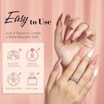 AZUREBEAUTY 31 Pcs Dip Powder Nail Kit 20 Colors Glitter Nude Brown Pink White Gray Dip Powder Liquid Set with Top/Base Coat Activator for French Nails Art Manicure DIY Salon Women Valentine's Gift