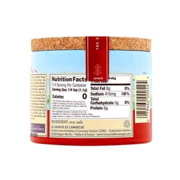 Le Saunier De Camargue Fleur De Sel Quality Sea Salt