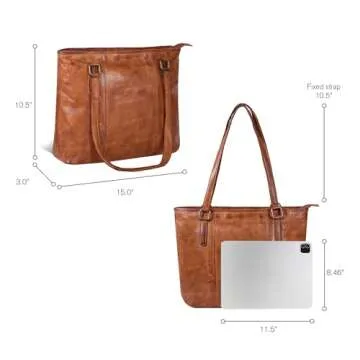 Stylish Leather Purse For Women - Luxury Tote Handbag