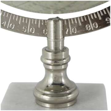 Deco 79 Marble Globe - Elegant Educational Decor