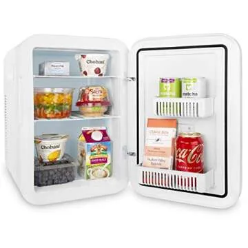 Cooluli 20 Liter Mini Fridge - Portable Convenience