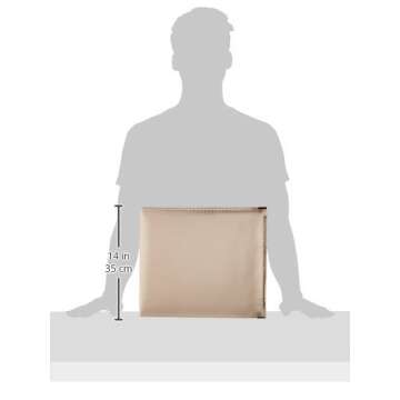 We R Memory Keepers 12x12 Gold Faux Leather Photo Album, Three Ring Binder, Protective Page Protectors, 5 Inserts, Scrapbooking Supplies