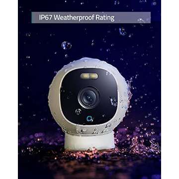 eufy Security Outdoor Cam E220, All-in-One Outdoor Security Camera with 2K Resolution, Spotlight, Color Night Vision, No Monthly Fees, Wired Camera, IP67 Weatherproof, Motion Only Alert