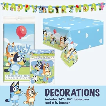 Bluey Birthday Party Supplies & Decorations