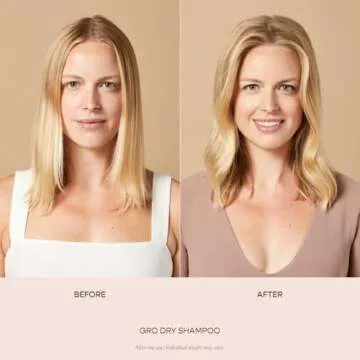 VEGAMOUR GRO Dry Shampoo, Volumizing Dry Shampoo Spray Formulated Without Benzene, Supports Thicker Fuller Looking Hair, Natural Citrus Scent (3.95 oz)