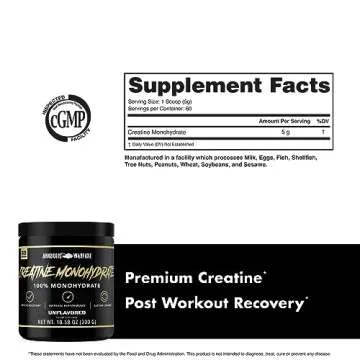 Anabolic Warfare Creatine Monohydrate, Post Workout Recovery, Increase Performance, Sustain Loading, Premium Creatine* (60 servings)