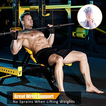 ihuan Breathable Weight Lifting Gloves with Wrist Support