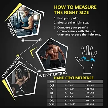 ihuan Breathable Weight Lifting Gloves with Wrist Support