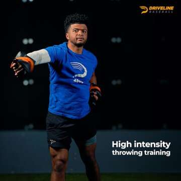 Driveline Baseball Leather Wrist Weight Set - Set of 2 (5 kg Each) - Durable Weights for Training - Adjustable