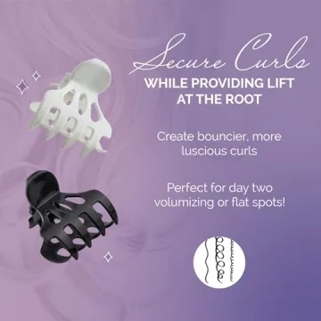Curl Keeper Roller Jaw Clamps for Curls & Volume