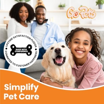 GoPets Double-Sided Brush for Dogs and Cats Grooming