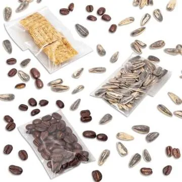 888 Display USA®- 2" x 3" 100 Bags Crystal Clear Resealable Cello/Cellophane Bags for Treat, bakery...