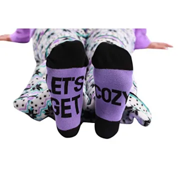Just Love Women's Plush Pajama Pants Set with Cozy Socks