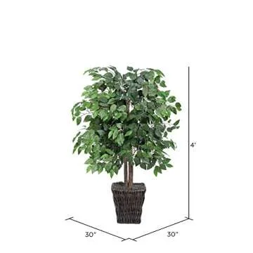 Vickerman 5' Tall Real Touch Dracaena Tree for Home