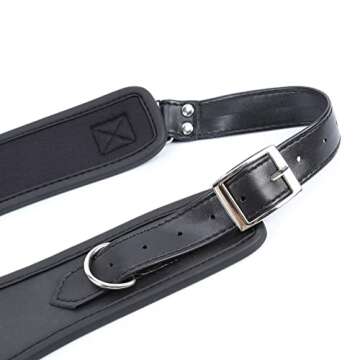 Men's Faux Leather One-shoulder Armor Body Chest Belt Bulldog Harness Adjustable Buckles for Clubwear Costume