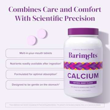 Barimelts Calcium Citrate with Vitamin D3 & Magnesium