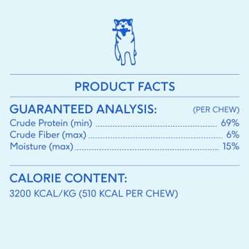 Native Pet Yak Cheese Himalayan Dog Chews XLarge - Long Lasting Dental Sticks for Extra Large Breeds – 100% All Natural Himalayan Yak Chews – Cheese Bone for Aggressive Chewers - 3 Per Pack