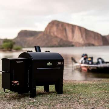GMG Trek Prime 2.0 WiFi Pellet Grill for BBQ Adventure