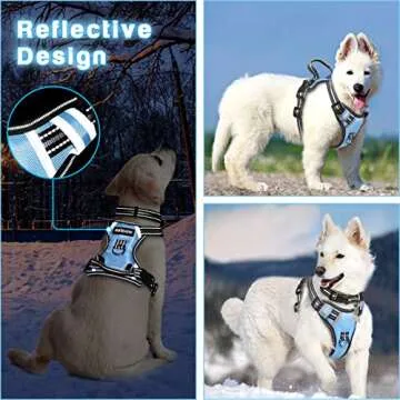 WINSEE No Pull Dog Harness - Comfort and Control for All Breeds